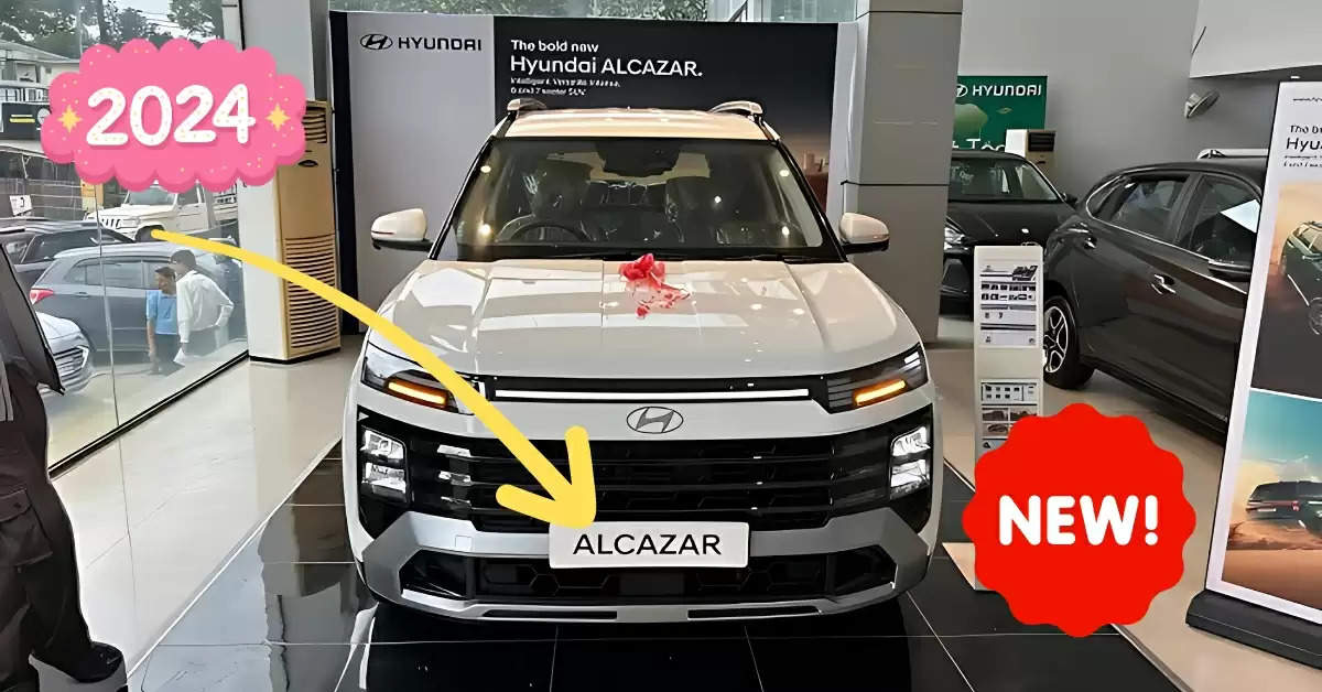 Hyundai Alcazar 2024 के New Facelift ने मचाया धमाल, गजब है फीचर्स